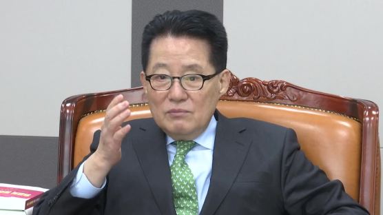 [밀착마크] 박지원 "지방선거, 민주당 싹쓸이? 선거·골프는 고개 쳐들면 진다"
