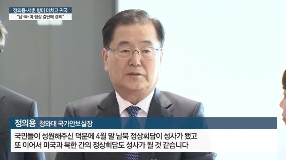정의용 中·러, 서훈 日 순방길 올라…방북·방미 결과 설명