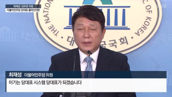 최재성 등판, 박영선은 불출마…민주당 전대 구도는