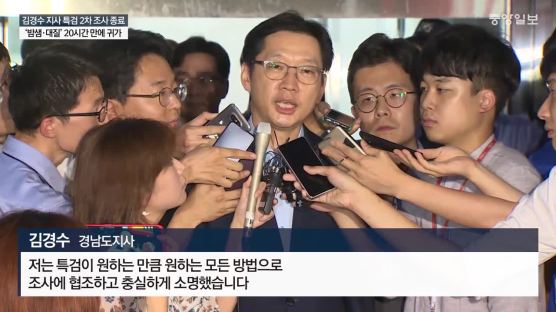 드루킹, ‘김경수와 대질신문’ 당시 진술-물증 다르자 횡설수설