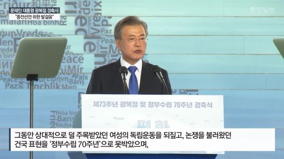 “남북 관계 발전이 비핵화 촉진 동력”