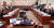 22일 오전 서울 여의도 국회에서 열린 법제사법위원회 전체회의에서 여상규 위원장이 회의를 진행하고 있다. 여야 의원들은 드루킹 특검 연장 여부를 놓고 의사진행 발언을 주고 받았다. [뉴스1]