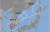23일 오후 10시 10분 기준 일본 기상청의 태풍 솔릭 예상 경로[사진 일본 기상청]
