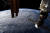 미 항공우주국(NASA) 소속 우주비행사인 리키 아놀드가 22일(현지시간) 촬영한 국제우주정거장(ISS)에서 바라본 허리케인 &#39;레인&#39;의 모습. 미국 하와이는 23일(현지시간)부터 시속 230km 허리케인 레인 직접 영향권에 들었다.[로이터=연합뉴스] 