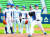 야구대표팀 에이스 양현종(오른쪽)이 다른 투수들이 지켜보는 가운데 훈련을 하고 있다. [정시종 기자]