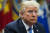 도널드 트럼프 미국 대통령이 23일 백악관 루즈벨트룸에서 외국인투자 위험요소검토 개정안에 대해 발언하고 있다. [EPA=연합뉴스]