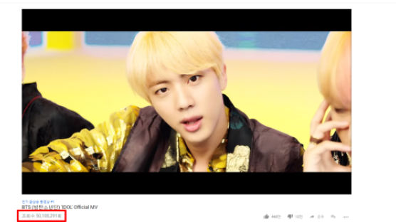  BTS "IDOL" MV Exceeded 50 Million Views in the Shortest Time Among the Korean Artists