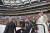 아일랜드를 방문한 프란치스코 교황이 25일 더블린 크로스파크에서 열린 행사장에 참석하고 있다.[AFP=연합뉴스] 