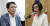 김진태 자유한국당 의원(왼쪽), 피우진 국가보훈처장. [뉴스1·연합뉴스]