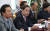 김병준 자유한국당 비상대책위원장이 6일 국회에서 열린 비상대책위원회 회의에 참석해 발언하고 있다. 오종택 기자