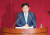 김관영 바른미래당 원내대표가 6일 오전 국회 본회의에서 교섭단체 대표연설을 하고 있다. [연합뉴스]