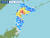홋캬이도 지진으로 인한 각 지역의 진도를 표시한 지도. [사진 야후재팬 캡처]
