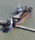 니시노미야 항구에 정박해 있던 선박이 태풍 제비의 강력한 바람에 의해 파괴됐다.[REUTERS=연합뉴스]