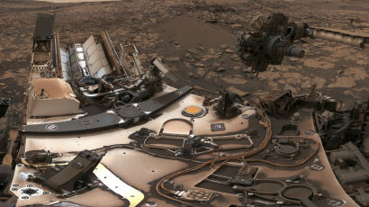 [서소문사진관]화성 먼지폭풍 뚫고 '탐사선 로버'가 보낸 사진은