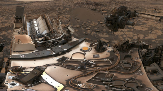[서소문사진관]화성 먼지폭풍 뚫고 '탐사선 로버'가 보낸 사진은