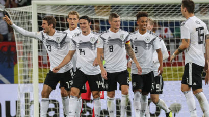 '전차군단' 독일 축구, 월드컵 한국전 패배 후 A매치 첫 승리