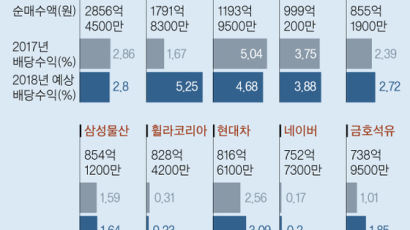 찬 바람 불면 자꾸 눈이 간다, 고배당주