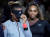 9일(한국시간) US오픈 결승전에서 세레나 윌리엄스를 꺾고 우승한 뒤 눈물을 흘리고 있는 오사카 나오미(왼쪽).[로이터=연합뉴스] 