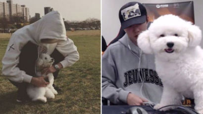 EXO's SEHUN Surprises Fans with His Enlarged Puppy 