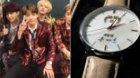 BTS' JUNGKOOK Spotted Wearing the Custom Watch from the President