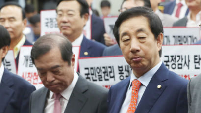 한국당 심재철 비상의총…김성태 “영장 발부 사법부 형편없는 짓”