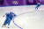 지난 2월 19일 열린 스피드 스케이팅 여자 팀추월 경기에서 김보름·박지우 선수 뒤로 노선영 선수가 레이스를 하고 있다. [연합뉴스]