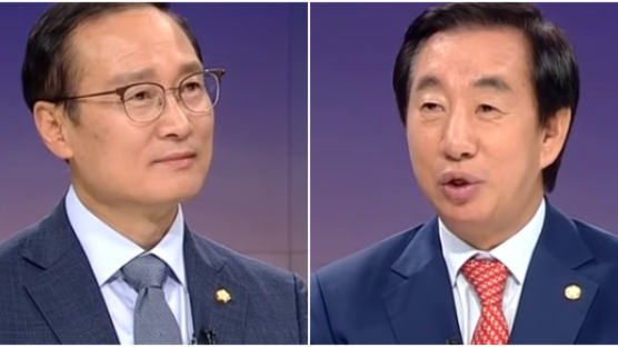 홍영표·김성태, 긴급토론 후 ‘소주 회동’…손석희 “그렇게 싸우더니”