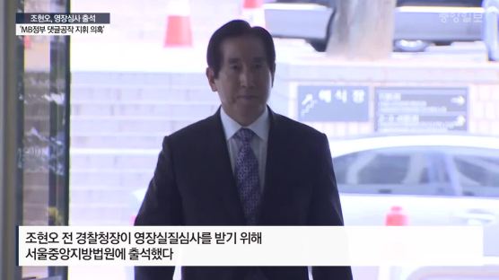 경찰, ‘댓글공작 혐의’ 조현오 前청장, 사전구속영장 신청