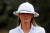 5일(현지시간) 케냐 나이로비 국립공원을 찾은 멜라니아 트럼프 여사가 착용해 논란이 된 모자. [로이터=연합뉴스]