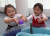 지난 4일 오후 평양 과학기술전당에서 평양 어린이들이 놀이를 하고 있다. 평양사진공동취재단