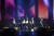 방탄소년단(BTS)이 6일 밤(현지시간) 미국 뉴욕의 시티필드에서 &#39;러브 유어셀프&#39;(Love Yourself) 북미투어의 대미를 장식하는 피날레 공연을 하고 있다. [사진 빅히트 엔터테인먼트]