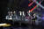방탄소년단이 14일 오후(현지시간) 프랑스 파리 트레지엄 아트 극장에서 열린 &#39;한-불 우정의 콘서트&#39;에서 공연하고 있다. [연합뉴스]