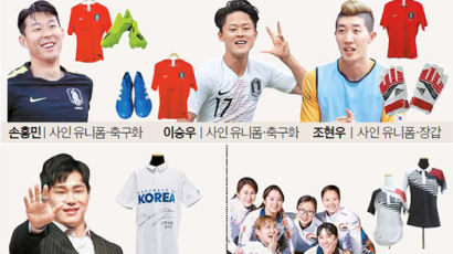 손흥민 유니폼, 전인지 드라이버·우드, 박성현 티셔츠 …