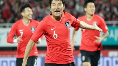 [속보] 나은이 아빠 박주호 선제골 한국, 파나마에 1-0 리드