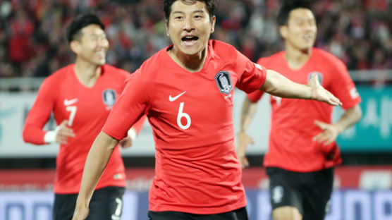 [속보] 나은이 아빠 박주호 선제골 한국, 파나마에 1-0 리드