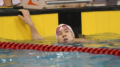 박태환 전국체전 200m 7번째 금 … 한국 수영 마린보이밖에 없나