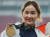  정혜림이 지난 8월26일 인도네시아 자카르타 겔로라 붕 카르노 스타디움에서 열린 2018 자카르타 팔렘방 아시안게임 육상 여자 100m 허들 결승에서 13초 20으로 금메달을 획득했다. [연합뉴스]