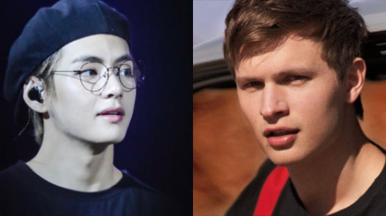 Popular American Actor ANSEL Changes SNS Profile Pictures to a Picture of BTS V