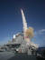 미 해군의 이지스 구축함 디케이터(DDG 73)가 SM-3 미사일을 발사하고 있다.  [사진제공=미 해군]