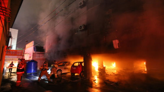 한국말 서툴러 “불이야” 알아듣지 못한 듯…김해 원룸 화재 사망자 2명으로 늘어