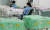 지난 2월 서울의 한 산부인과 병원 신생아실에서 간호사들이 아기를 돌보고 있다. [연합뉴스]