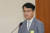 지난 15일 정무위원회의 공정거래위원회 등 국정감사에서 증인으로 출석한 박현종 BHC 회장이 의원질의에 답변하고 있다. [연합뉴스]