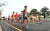 29일 익산종합운동장에서 열린 남자 10km 마라톤 경기. [사진 대한장애인체육회]