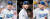 지난해에 이어 2년 연속 월드시리즈에서 준우승에 그친 LA 다저스. 로버츠 감독·커쇼·류현진(왼쪽부터) 등이 다저스에 남을지 관심거리다. [연합뉴스]