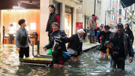 유럽에 강풍·폭우·폭설…이탈리아, 문화재 침수 피해도