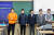 두 번째 관찰게임에 참여한 한승진·이재호·윤귀선·김준우(왼쪽부터) 학생이 다른 학생들이 엎드린 사이 한 가지씩 바꾼 뒤 포즈를 취했다.