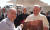 프란치스코 교황(오른쪽)과 대해 스님 [사진 영화사 그란]