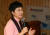 이언주 바른미래당 의원이 9일 오후 서울 서초구 방배동 유중아트센터 아트홀에서 열린 자유한국당 청년특별위원회 &#39;+청년바람 포럼&#39;에서 초청 강연을 하고 있다. [뉴스1]