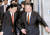 12일 오전 서울 중구 대한상공회의소에서 성윤모 산업통상자원부 장관 초청 간담회가 열렸다. 성 장관(왼쪽)이 박용만 대한상의 회장(오른쪽)의 안내를 받으며 회의장으로 들어서고 있다. [뉴시스]