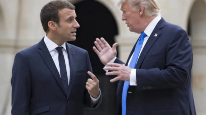 프랑스 정부, 마크롱 비난한 트럼프에 “상식적 예의도 없는 사람”